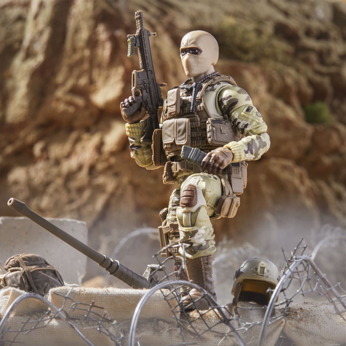 G.I. Joe 機密系列60 週年動作陸軍- 步兵，收藏級6 | Hasbro Pulse