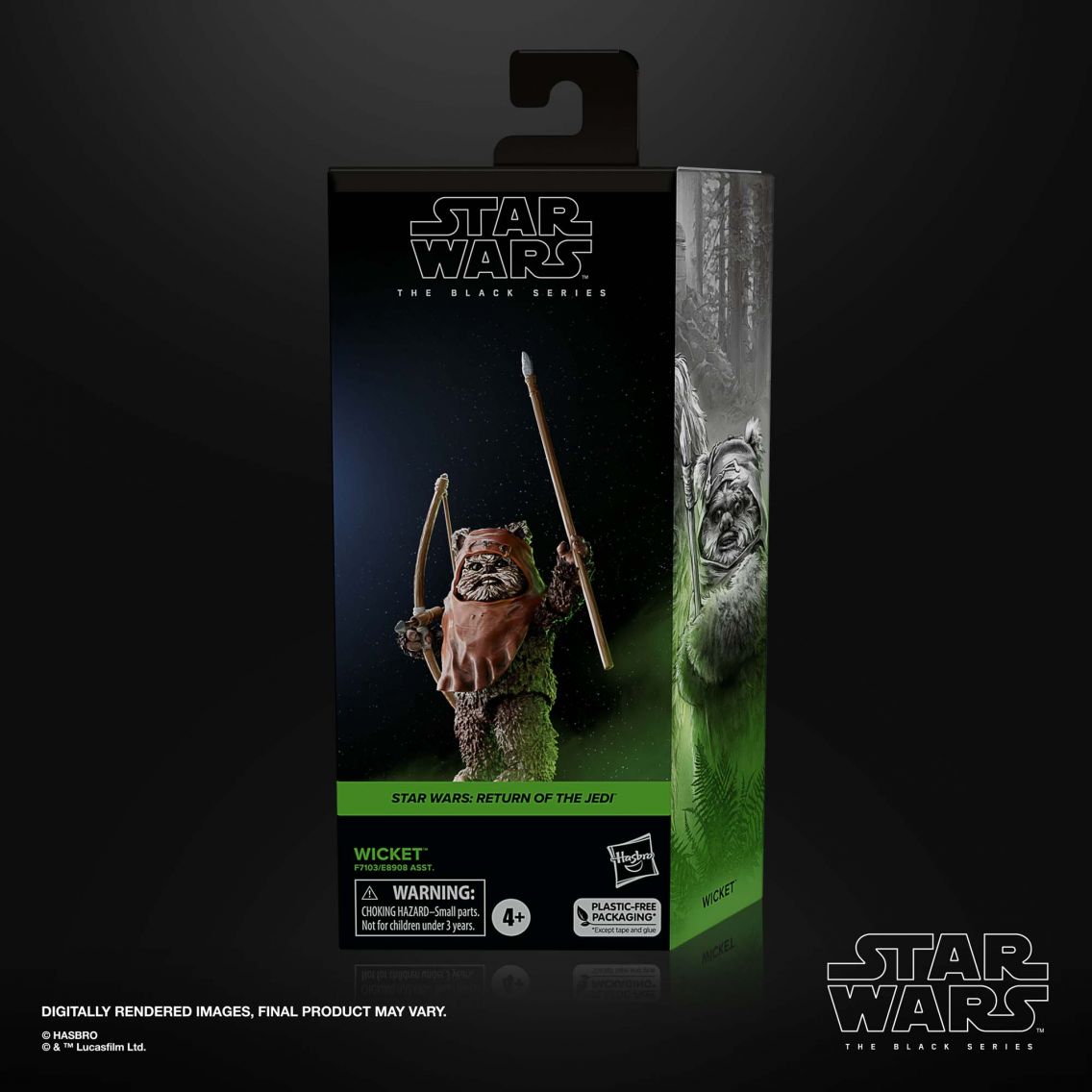 Star Wars The Black Series Wicket W. Warrick, Star Wars: Return of the Jedi  6-Inch Action Figures, Ages 4 and Up | Hasbro Pulse