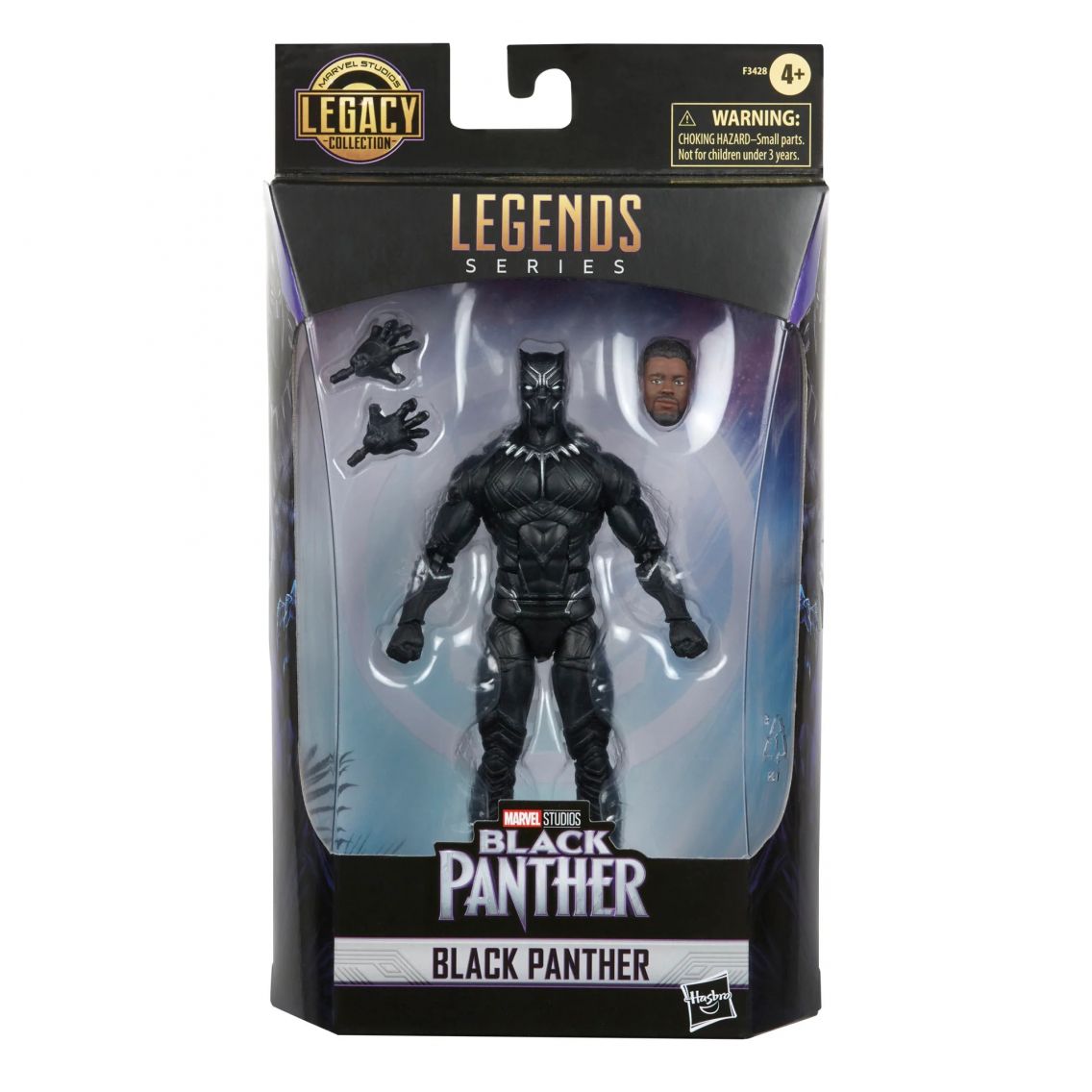 Marvel Legends Series Black Panther Marvel Studios 6 inch Action Figure Collectible Toy 3 Accessories Hasbro Pulse