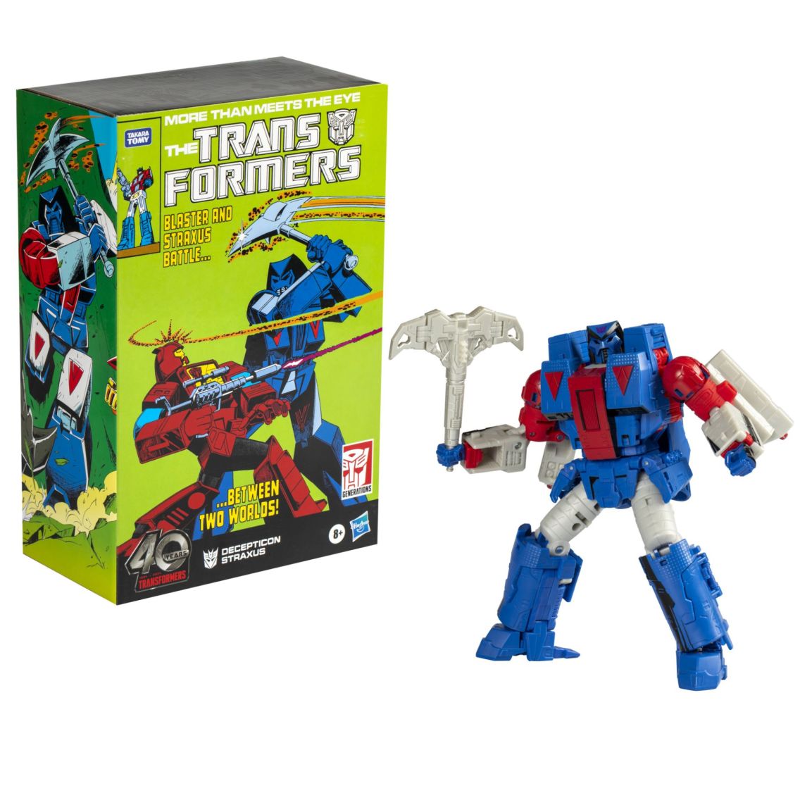 トランスフォーマー 40th ブラックマウンテン STRAXUS ハズブロ Transformers Generations 40th Anniversary Comic Edition