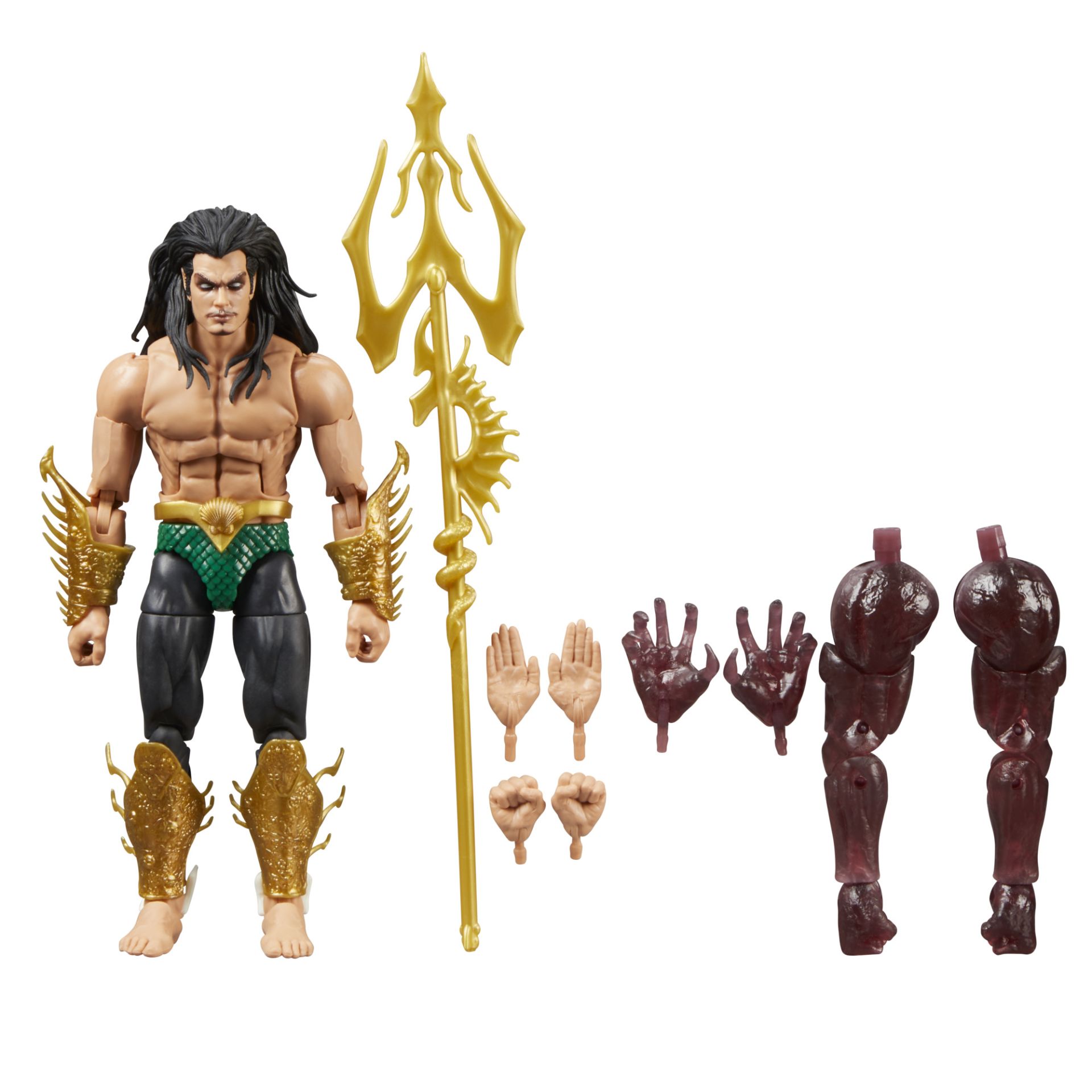 Marvel Legends Series Namor, Comics Collectible 6-Inch Action Figure ...