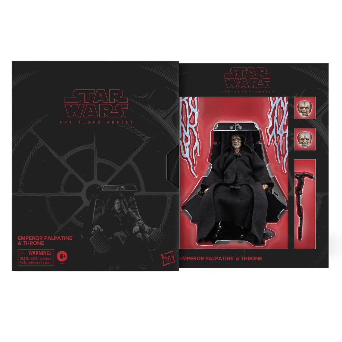 Star wars Black series Emperor Palpatine with sold throne