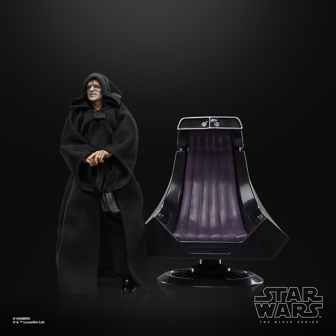 Star Wars The Black Series Emperor Palpatine Throne Star Wars Return of the Jedi Collectible 6 Inch Action Figure Hasbro Pulse