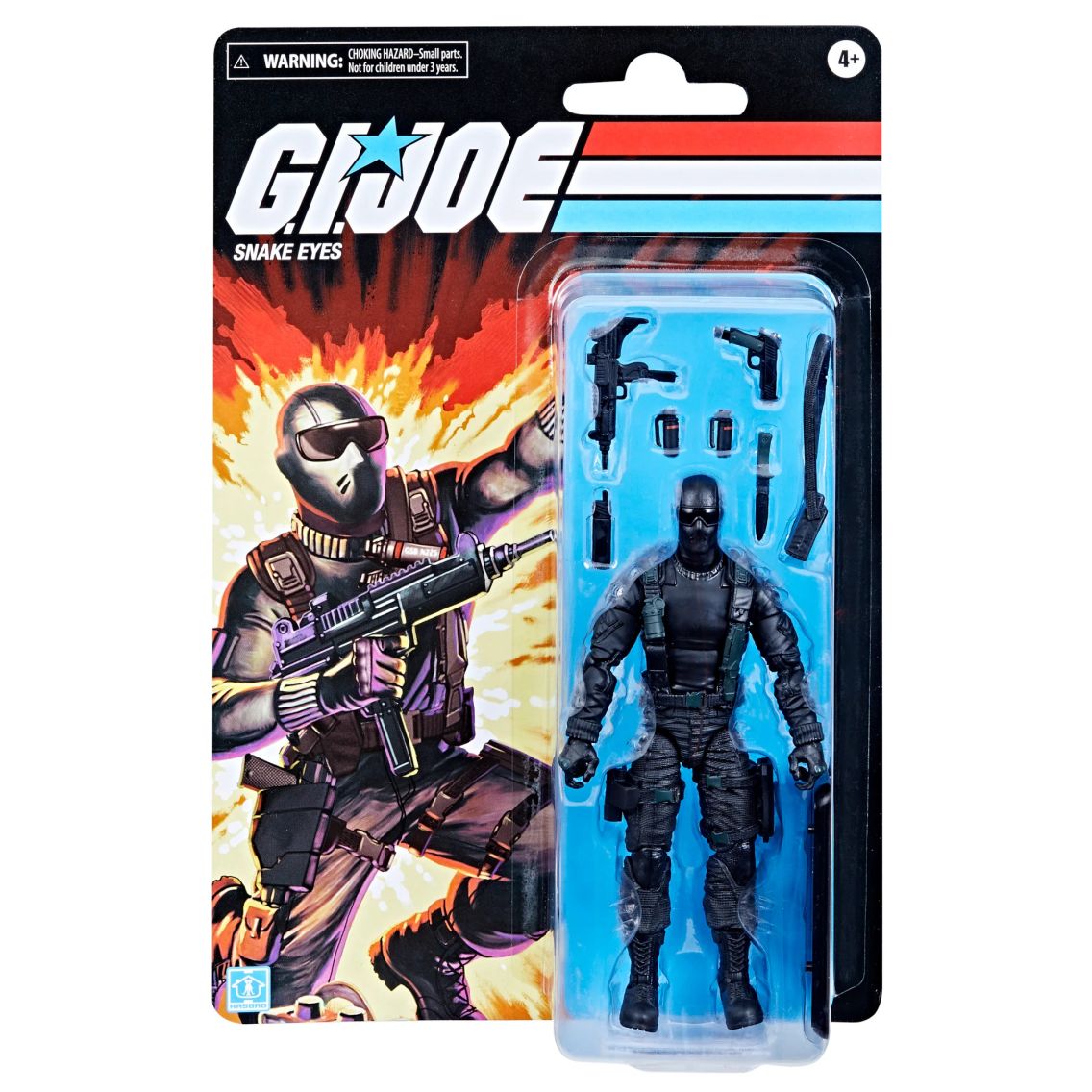 ジーアイジョー G.I. Joe Classified Series Snake Eyes Action Figure, 6-Inch