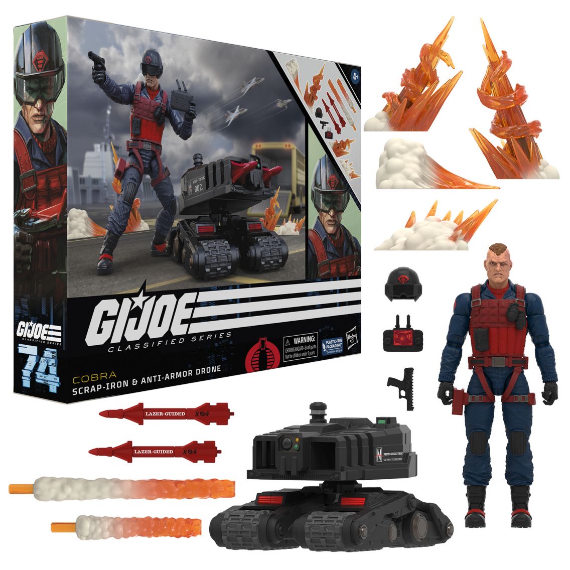 G.I. Joe Classified Series: Scrap-Iron & Anti-Armor Drone