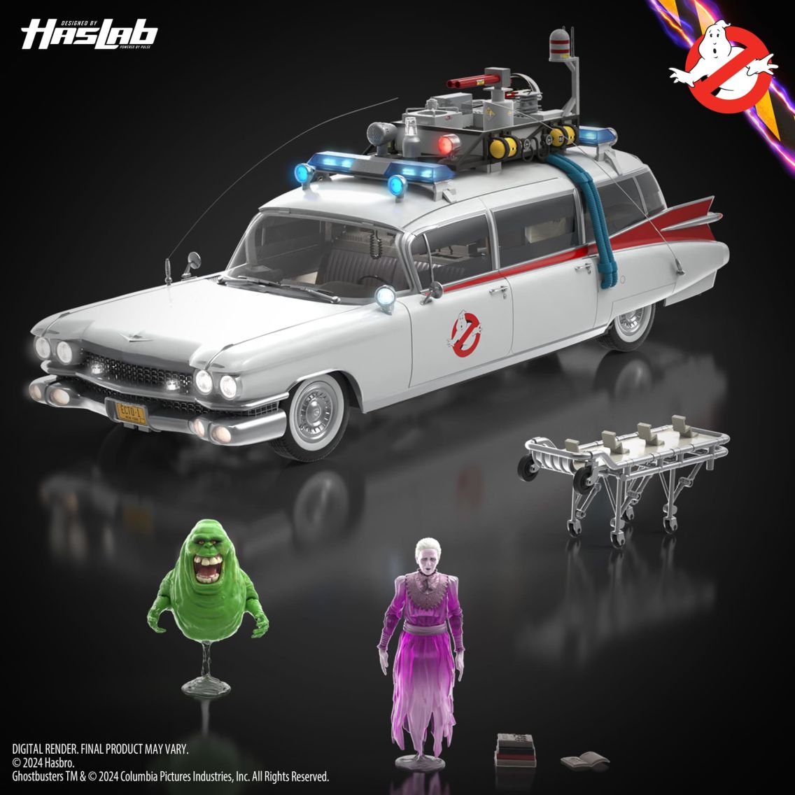 GHOSTBUSTERS TOY CAR ECTO-1 hotsell 2020 ECTO 1 1984 Classic Version NEW IN BOX