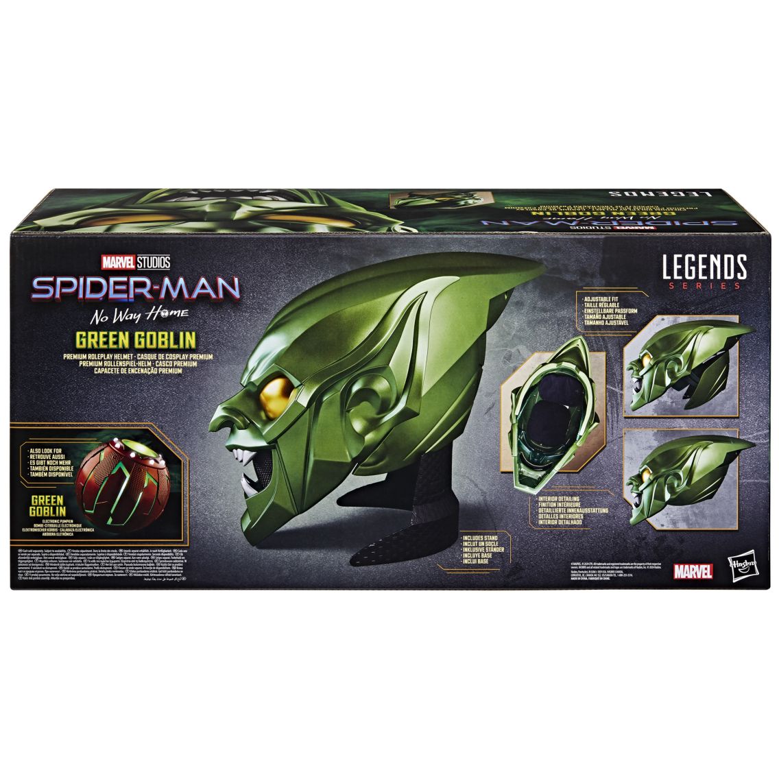 Marvel Legends Series Green Goblin Premium Roleplay Helmet