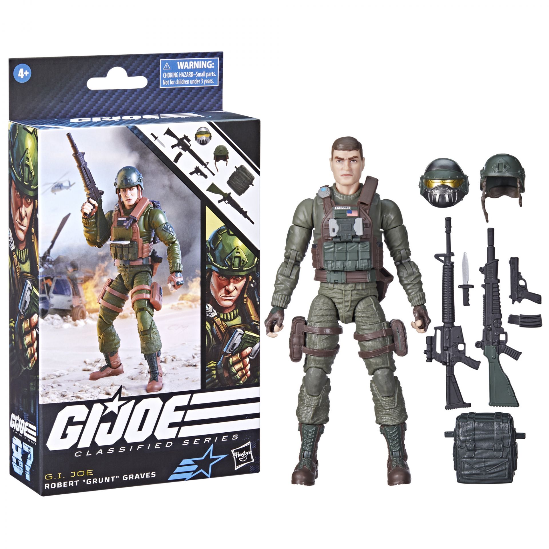 G.I. Joe 機密系列羅伯特‧「格朗特」‧格雷夫，收藏版《特種部隊》可動