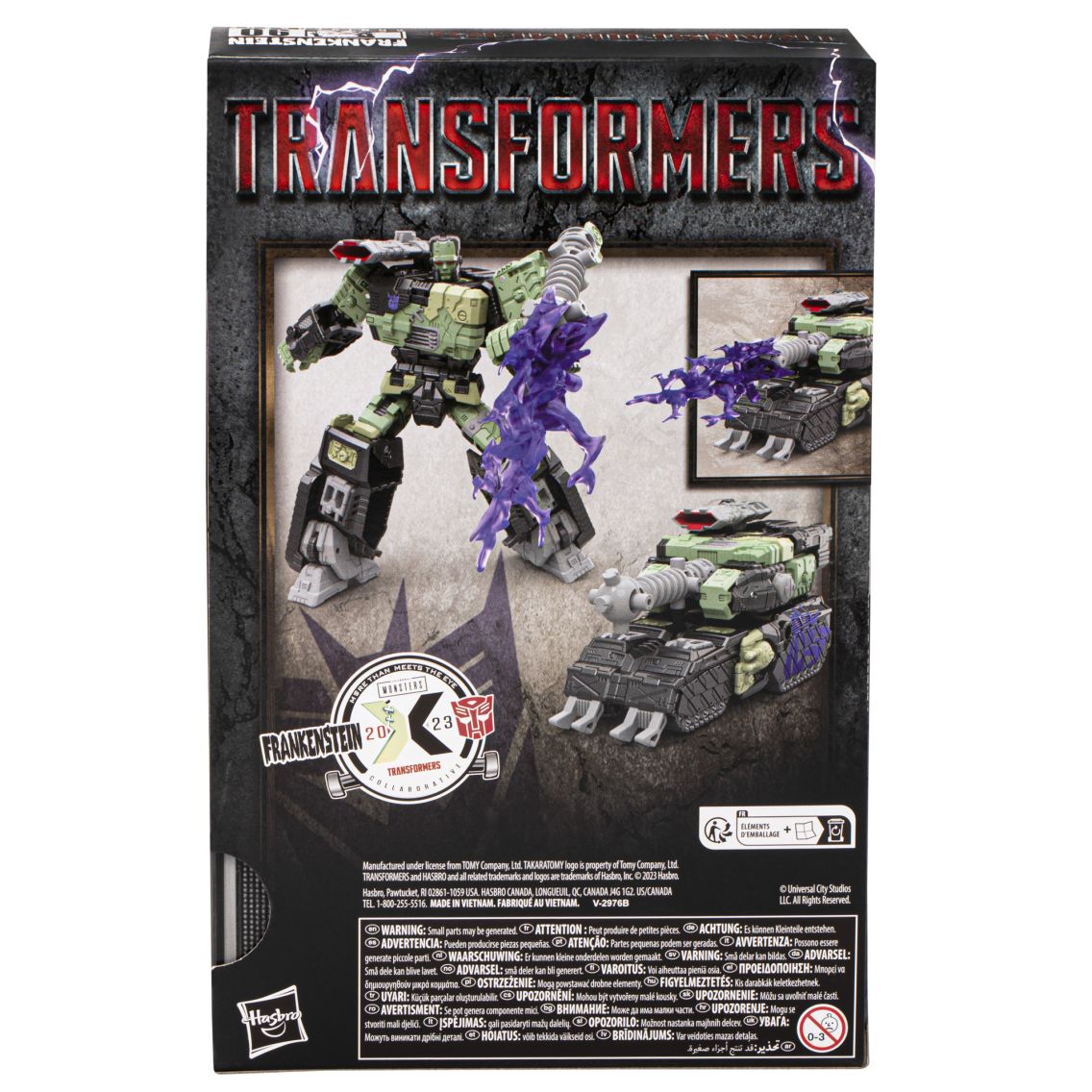 Transformers Collaborative Universal Monsters Frankenstein x Transformers Collaborative Universal Monsters Frankenstein x