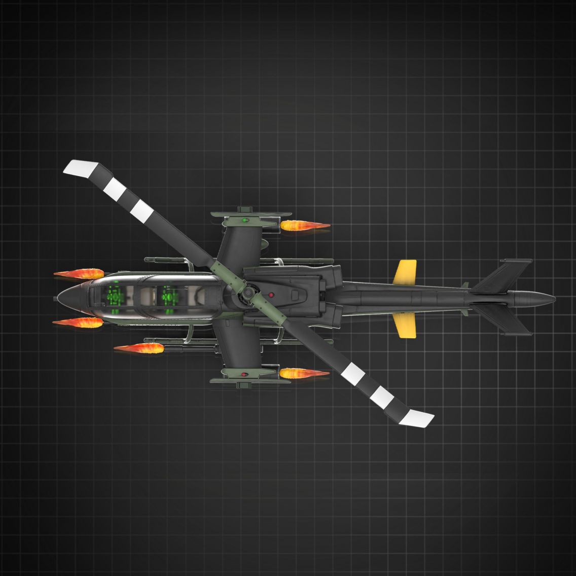 G.I. Joe Classified Series: G.I. Joe Assault Copter Dragonfly (XH