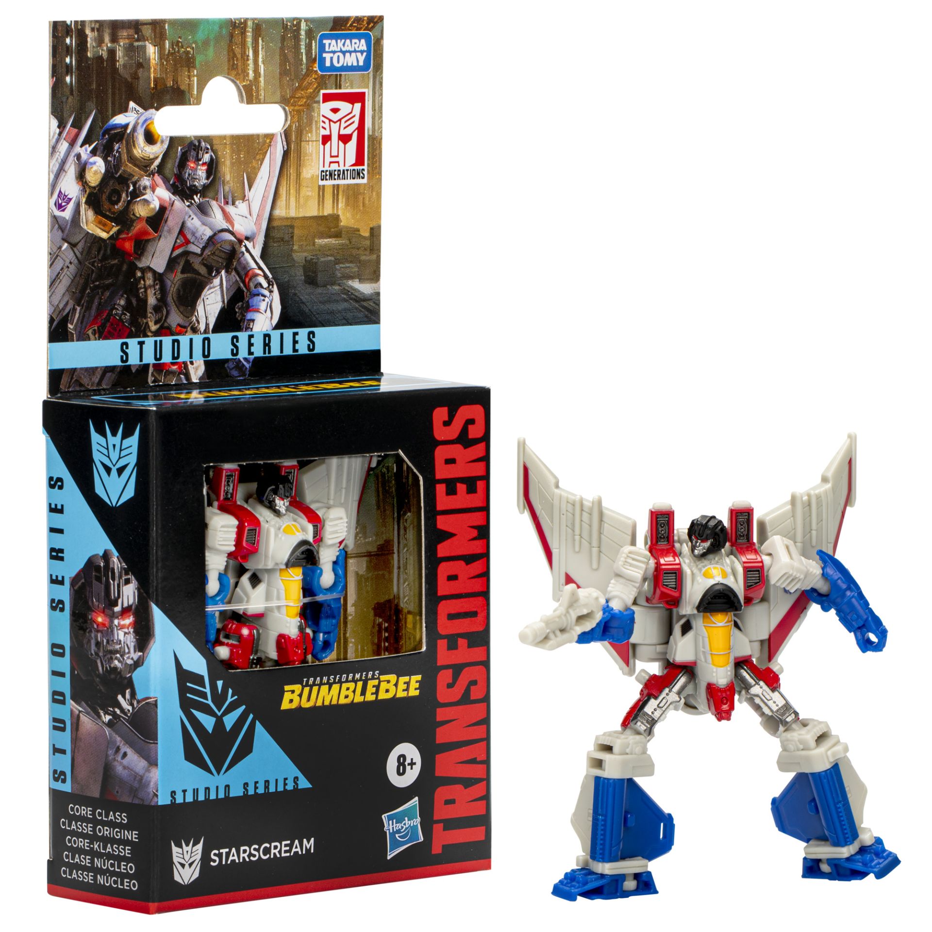 Transformers Toys Studio Series Core Transformers: Bumblebee Starscream ...