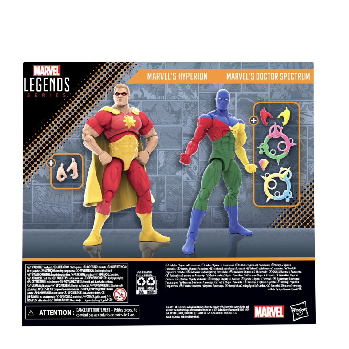 Marvel & DC Comics factory Action Figures