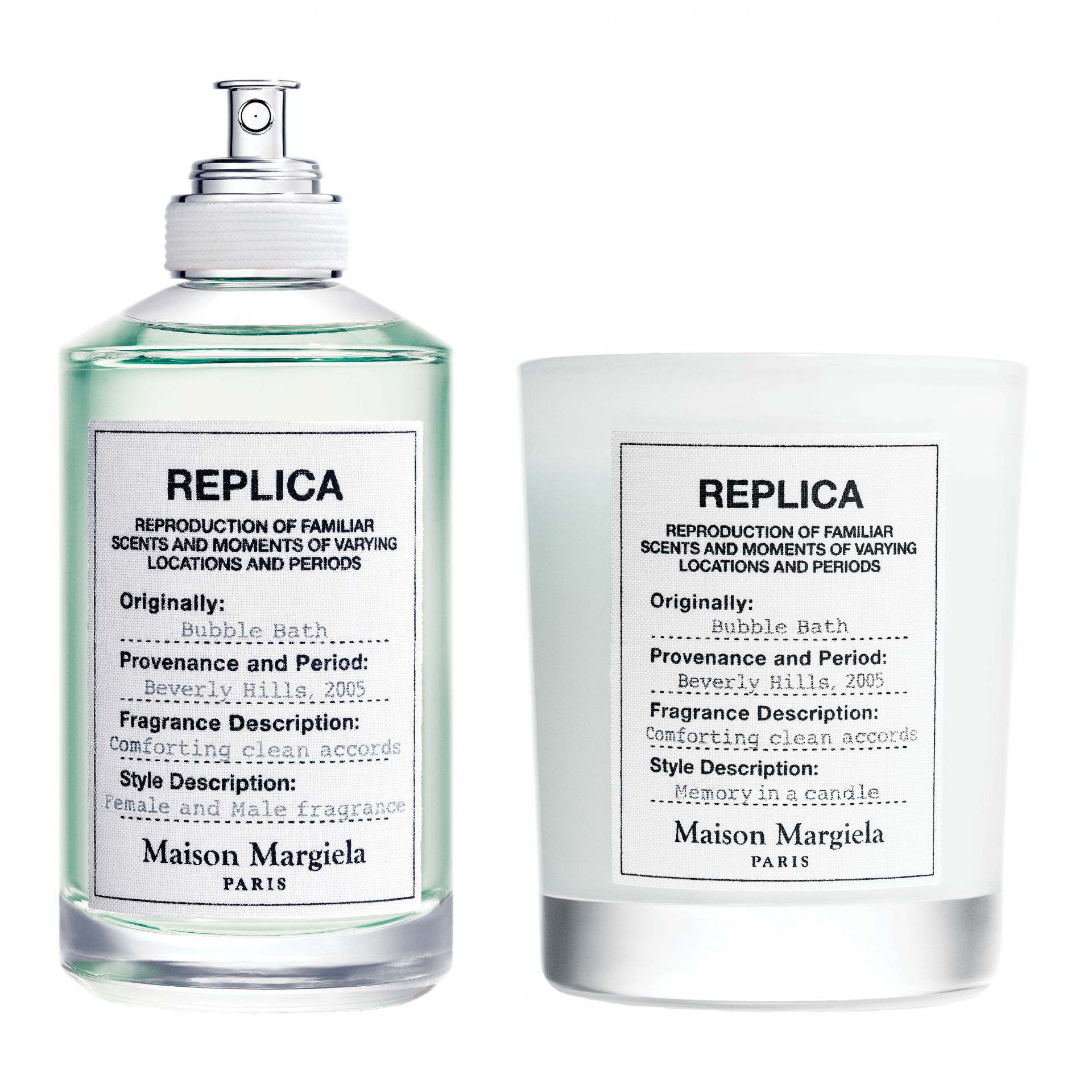 maison margiela bubble bath candle