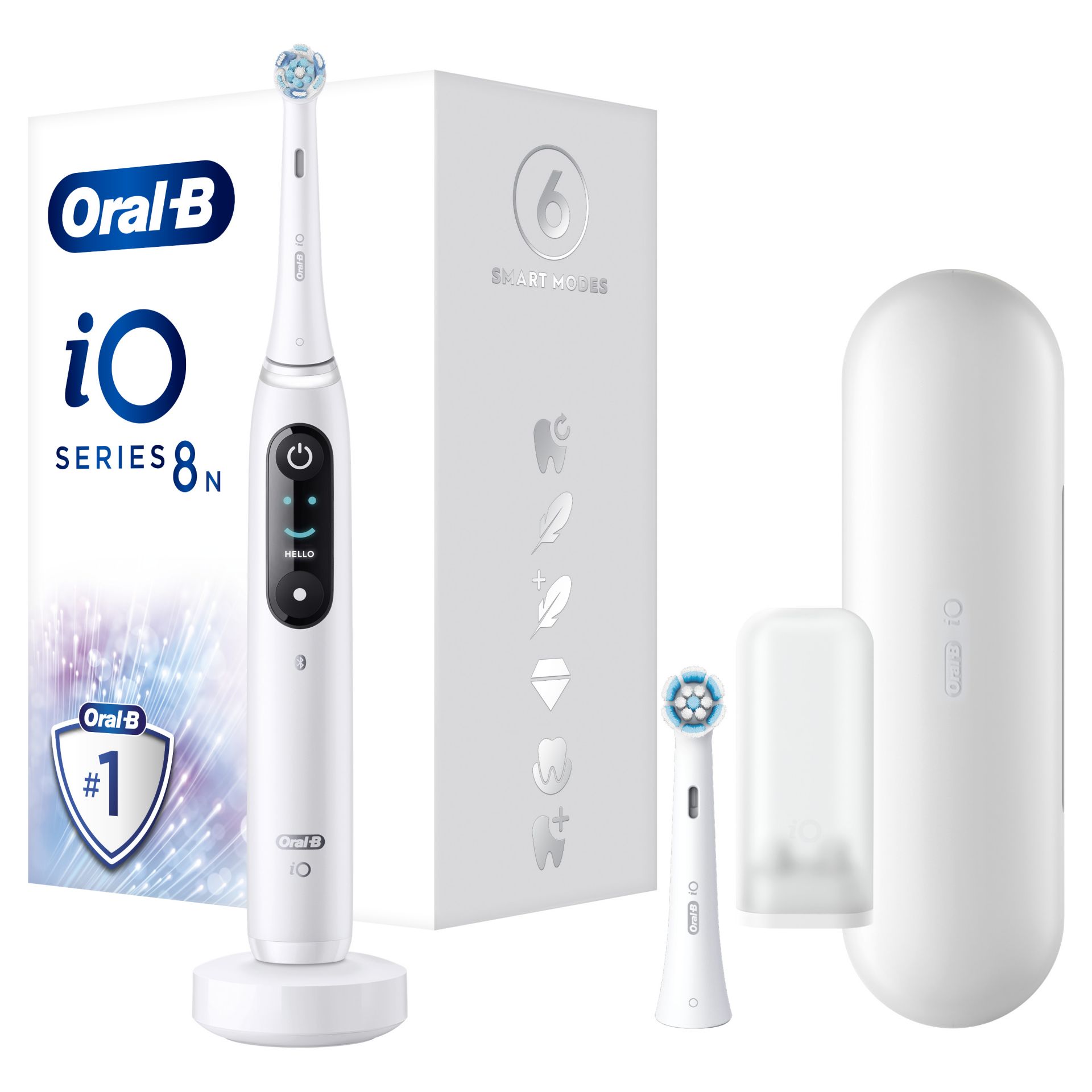 Oral-B Spazzolino Elettrico IO 8n Bianco | Oral B Store