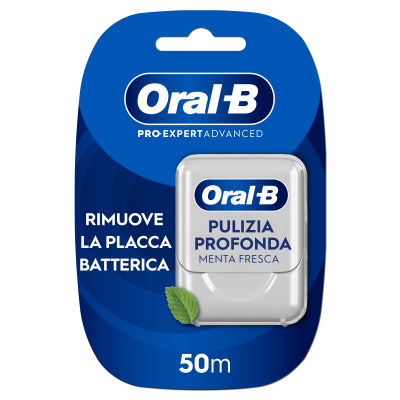 Oral-B Filo Interdentale Cerato Pro-Expert Advanced Pulizia Profonda. Sapore Di Menta (50m)