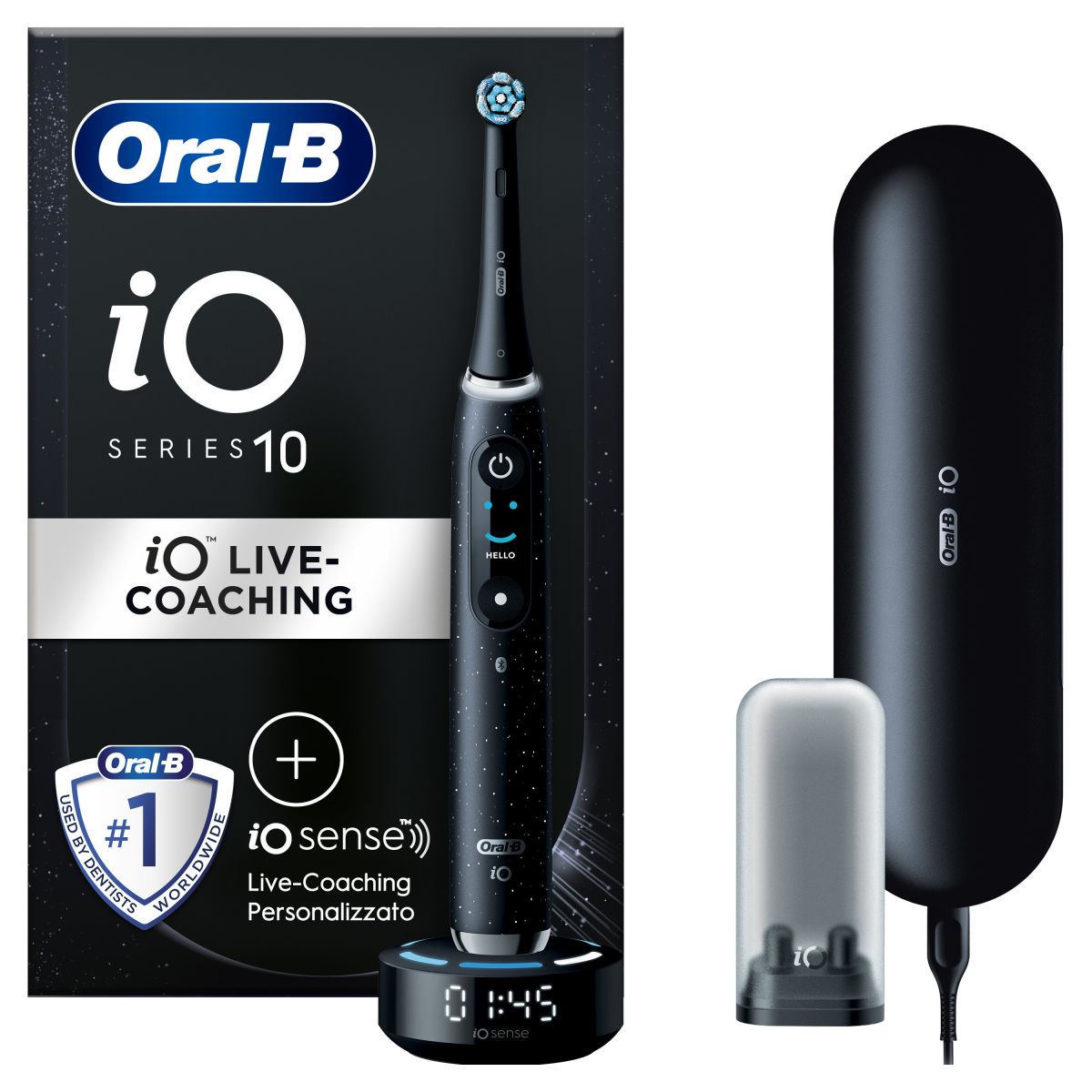 Oral-B Spazzolino Elettrico IO 10 Nero | Oral B Store