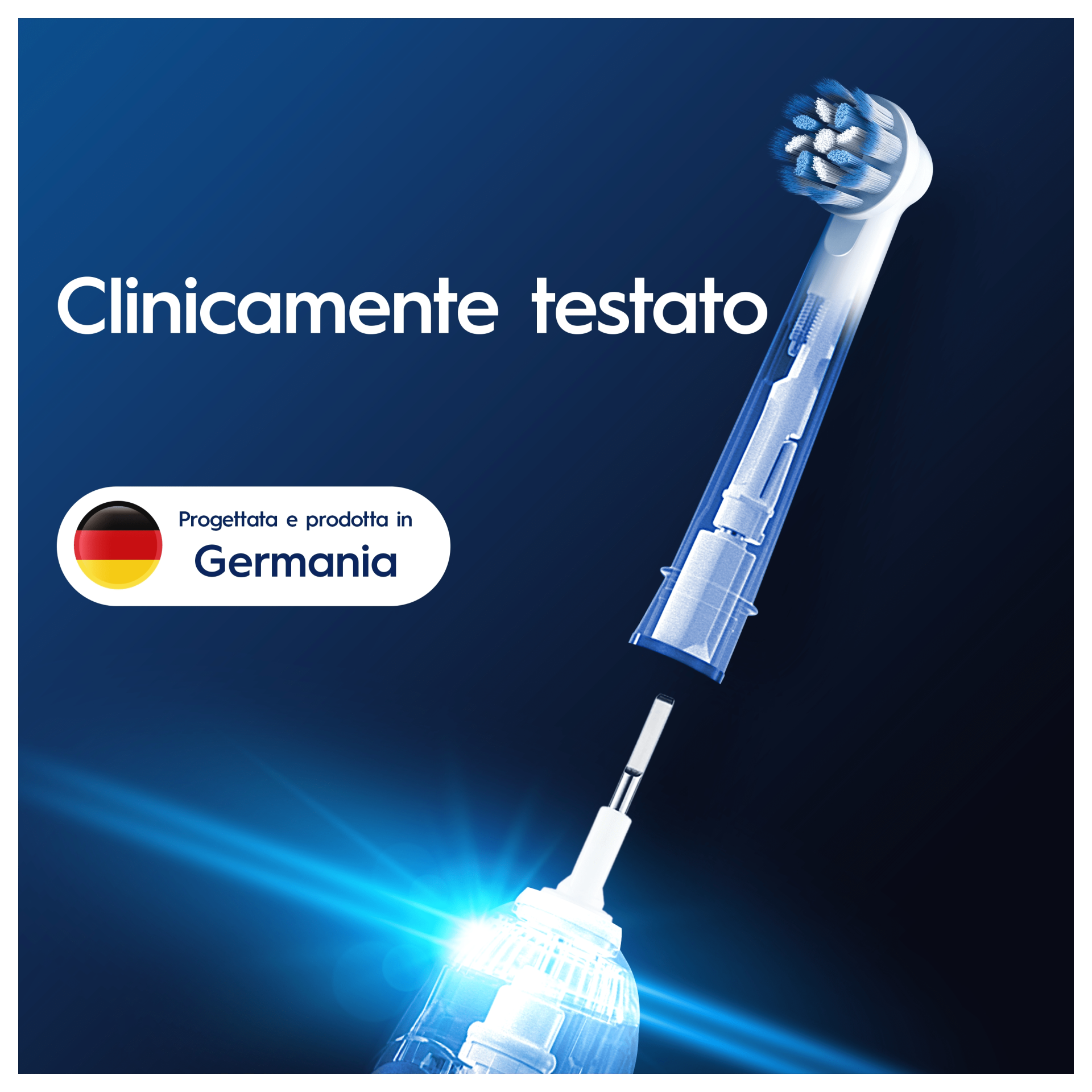 Oral-B Testine Di Ricambio Pro Sensitive Clean Bianco, 10 Testine, Adatto  Per Buca Delle Lettere