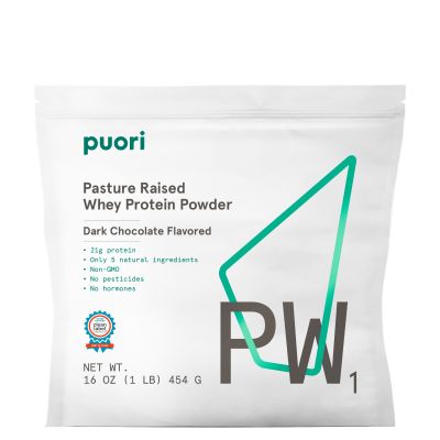 PW1 Dark Chocolate Pasture Raised Whey Protein Powder