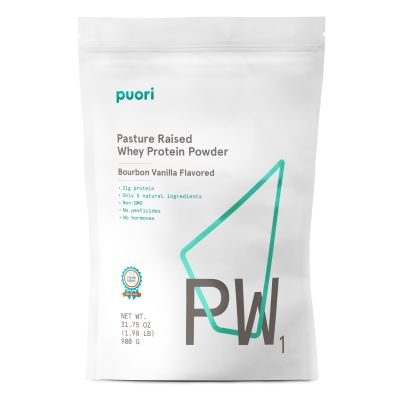 PW1 Bourbon Vanilla Pasture Raised Whey Protein Powder