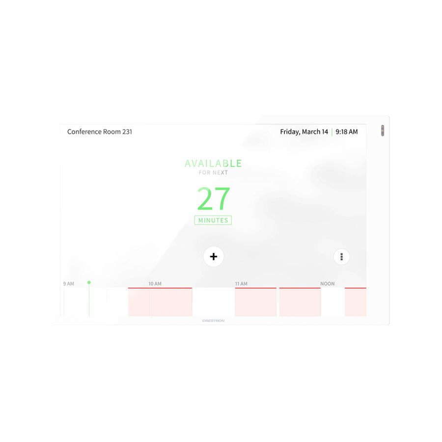 TSS1070WS, CRESTRON Room Scheduling Touch Screen Solotech