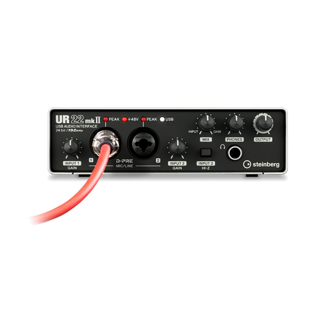 UR22mkII, STEINBERG - 2 x 2 USB 2.0 audio interface with 2 x D-PRE