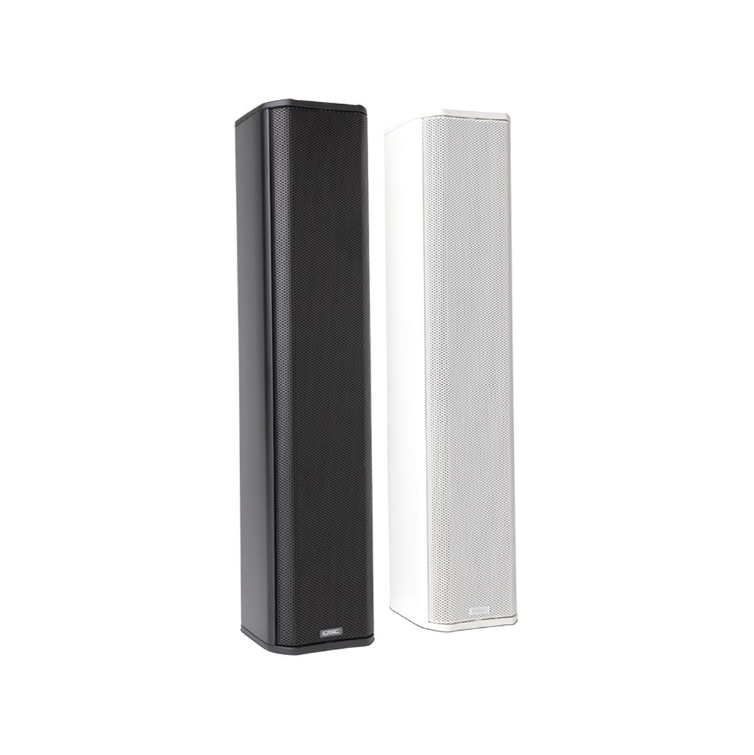 AD-S802T-B, QSC - Black Column Surface-Mount Loudspeaker | Solotech