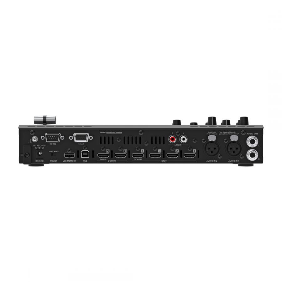 V-1HD-PLUS Streaming Bundle, ROLAND - 4-in 2-out Video Switcher