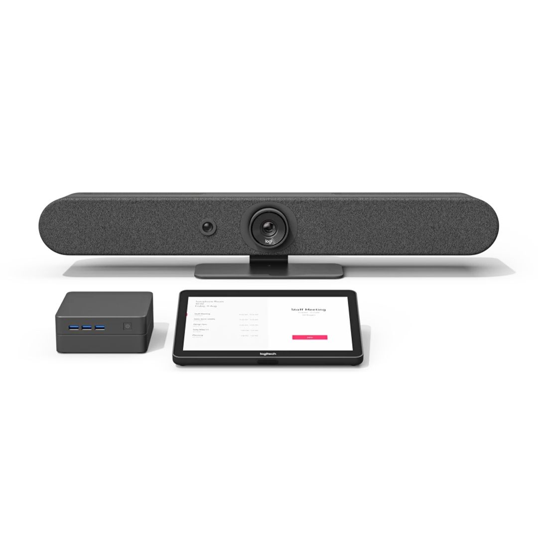 Rally Bar Mini Graphite, LOGITECH - Premier all-in-one video bar for ...
