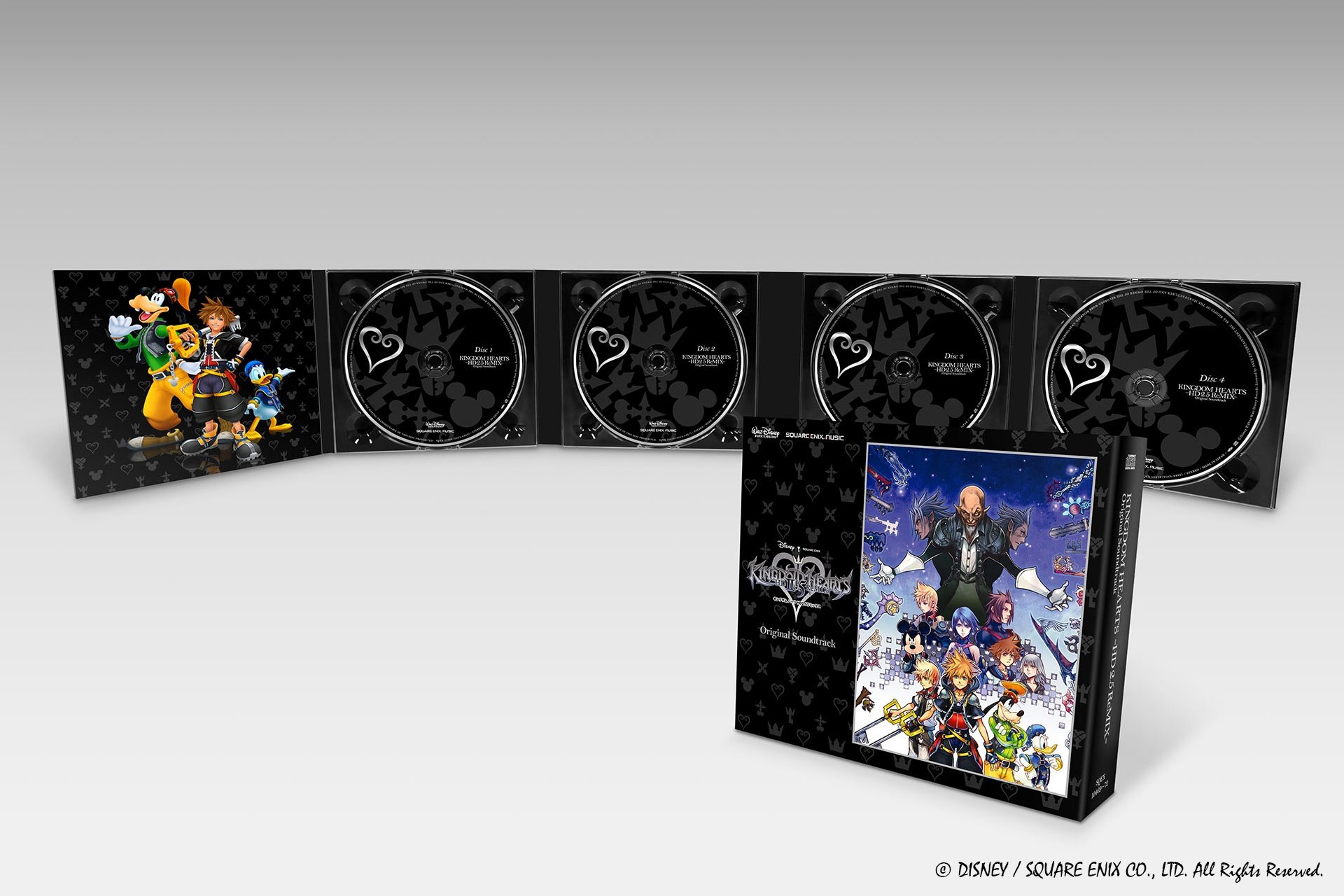 KINGDOM HEARTS 1.5 & 2.5 HD ReMIX Original Soundtrack BOX SET [Music Disc] Square Enix Store