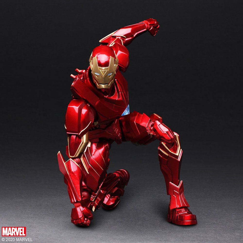 square enix iron man figure