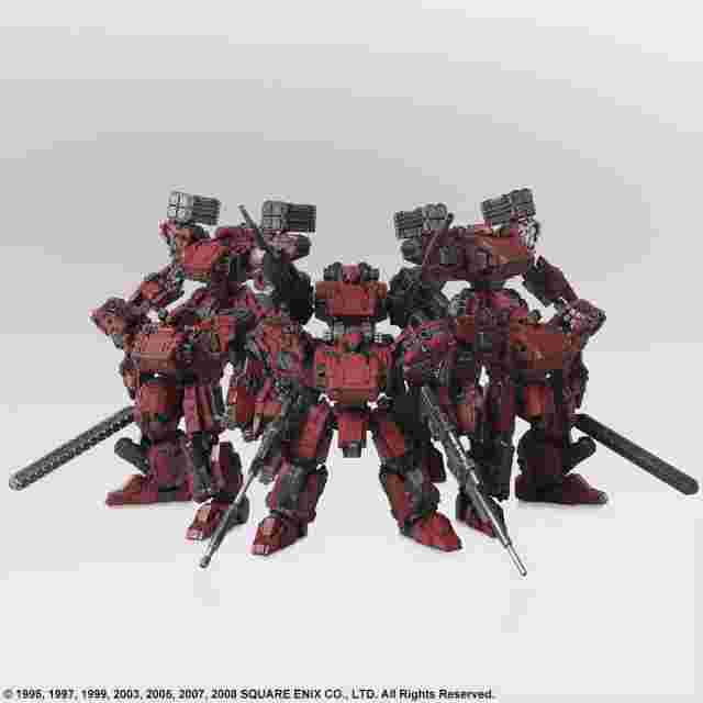 Screenshot for the game FRONT MISSION STRUCTURE ARTS 1/72 Scale Plastic Model Kit Series Vol. 2 FROST HELL'S WALL VARIANT (6 Unit Set)