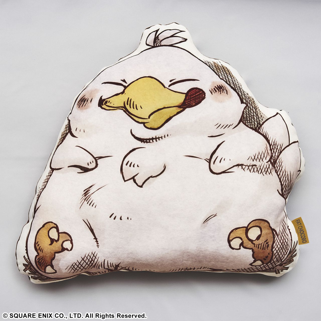 fat chocobo cushion