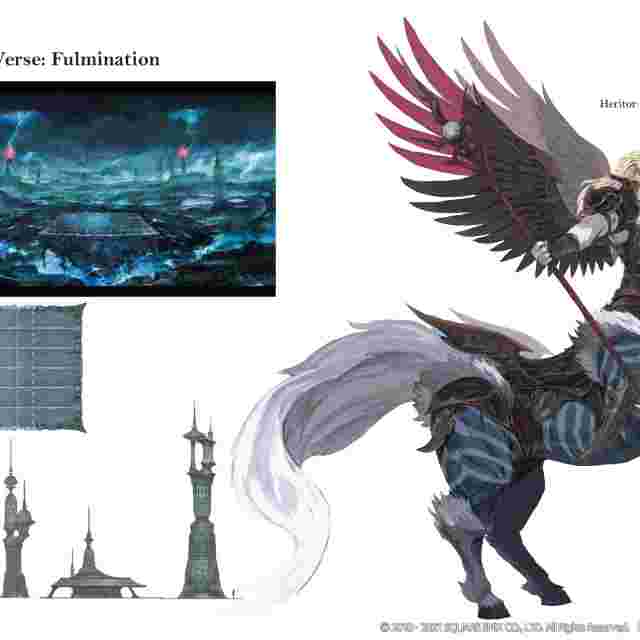 Capture d'écran du jeu FINAL FANTASY XIV: SHADOWBRINGERS - THE ART OF REFLECTION - HISTORIES UNWRITTEN