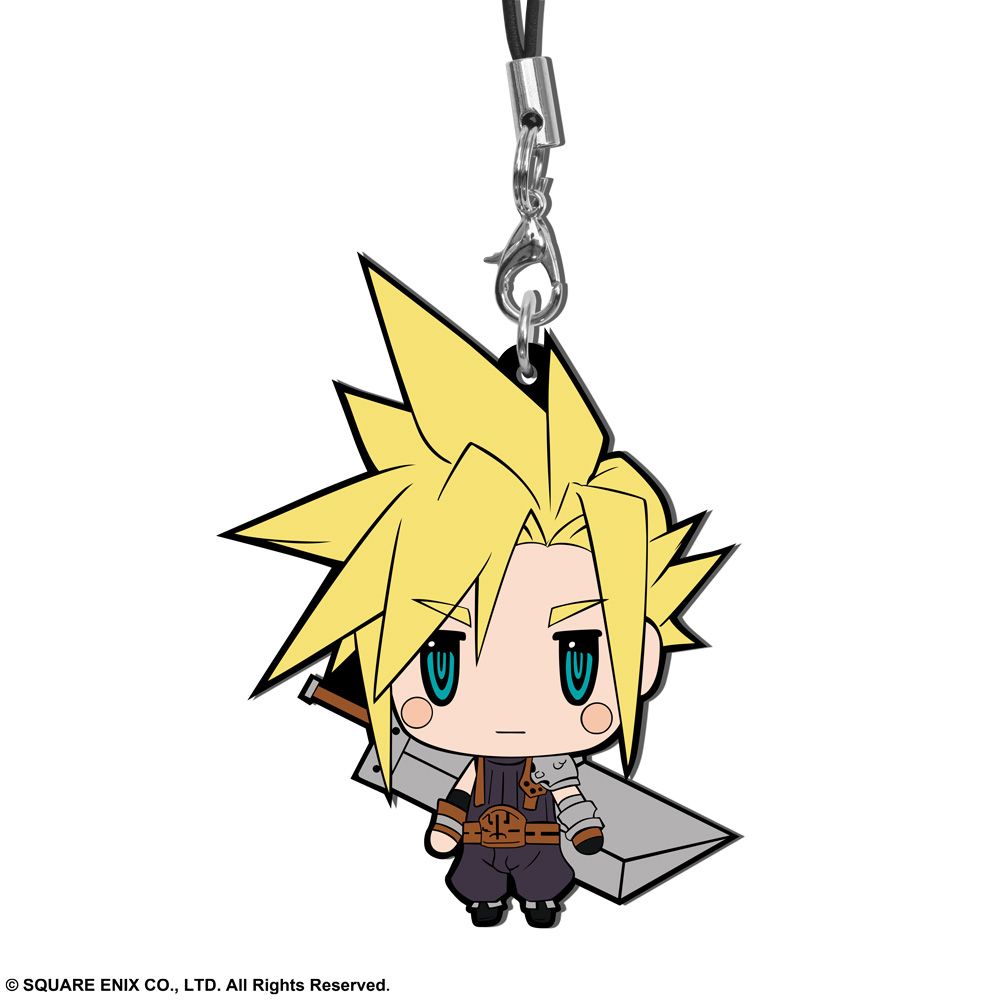 Square Enix Trading Rubber Strap Cellphone Clasp Charm Final Fantasy Type-0 Trey 