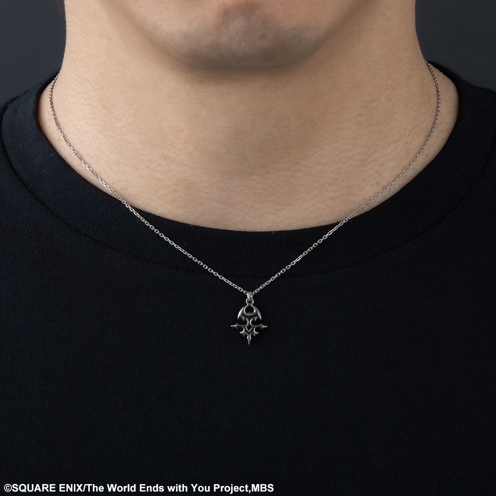 THE WORLD ENDS WITH YOU THE ANIMATION SILVER NECKLACE - SKULL | Square Enix  Store