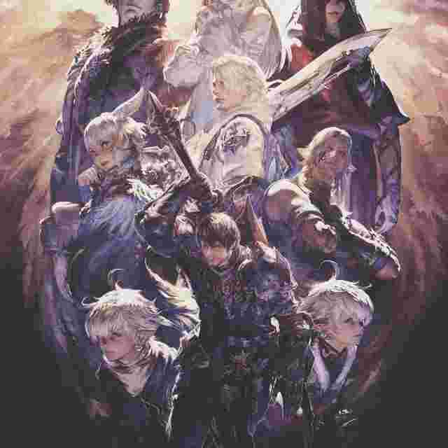 Final Fantasy XIV Poster Collection [POSTER BOOK] Square Enix Store