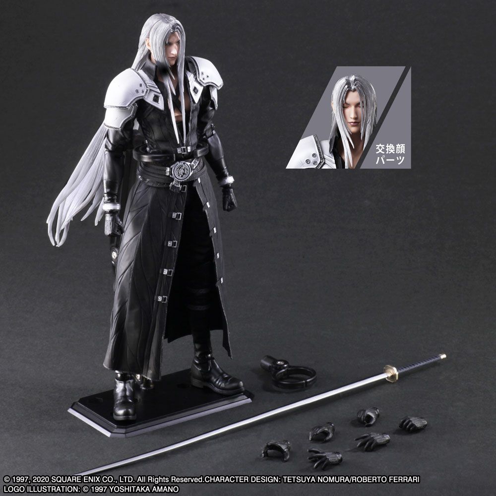 final fantasy sephiroth statue