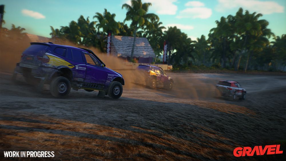 Screenshot for the game GRAVEL [PS4]