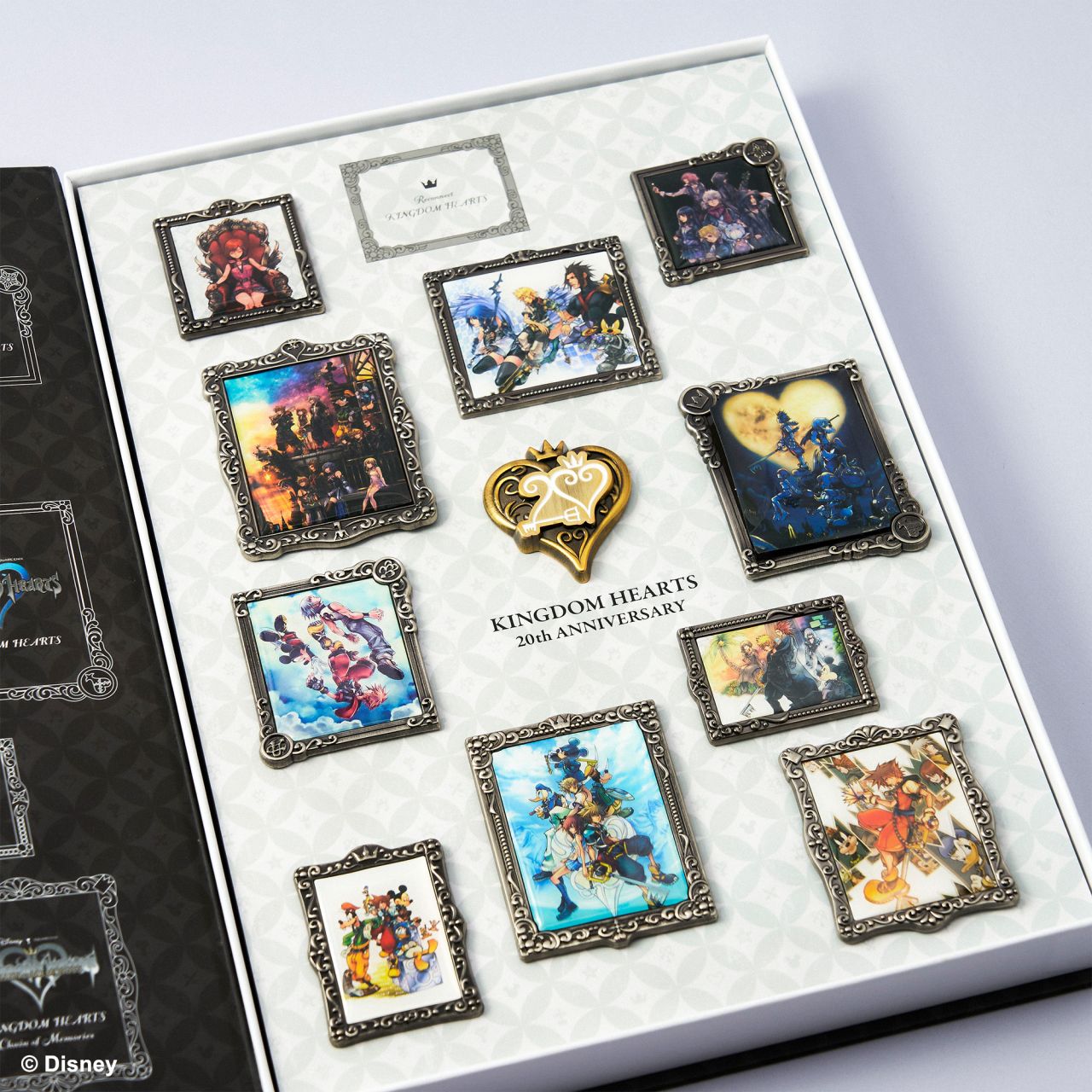 KINGDOM HEARTS 20th Anniversary Pins Box Vol. 1 Square Enix Store