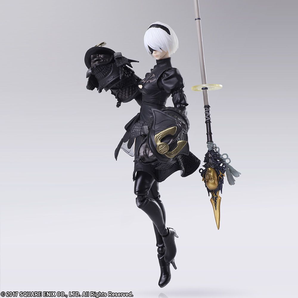 nier automata bring arts 2b yorha no 2 type b 2 0 action figure square enix store nier automata bring arts 2b yorha