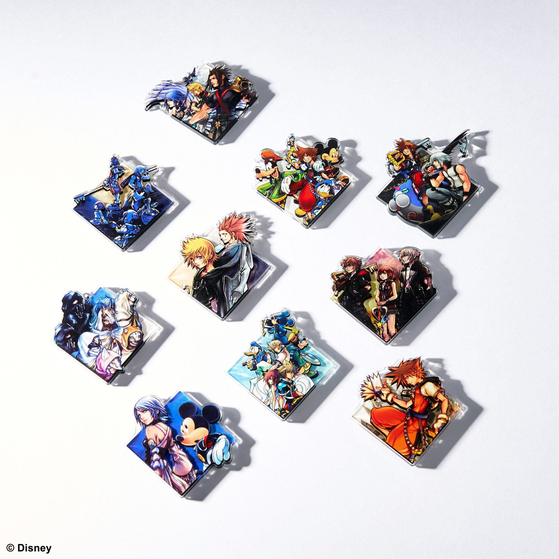 Kingdom Hearts Acrylic Gallery Volume 3 Blind Box Magnet NEW 