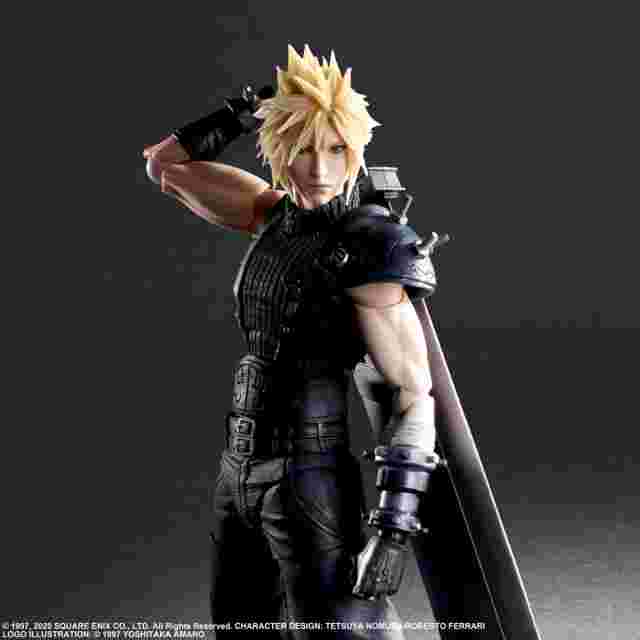 Screenshot for the game FINAL FANTASY VII REMAKE PLAY ARTS KAI ACTION FIGURE - CLOUD STRIFE VER. 2