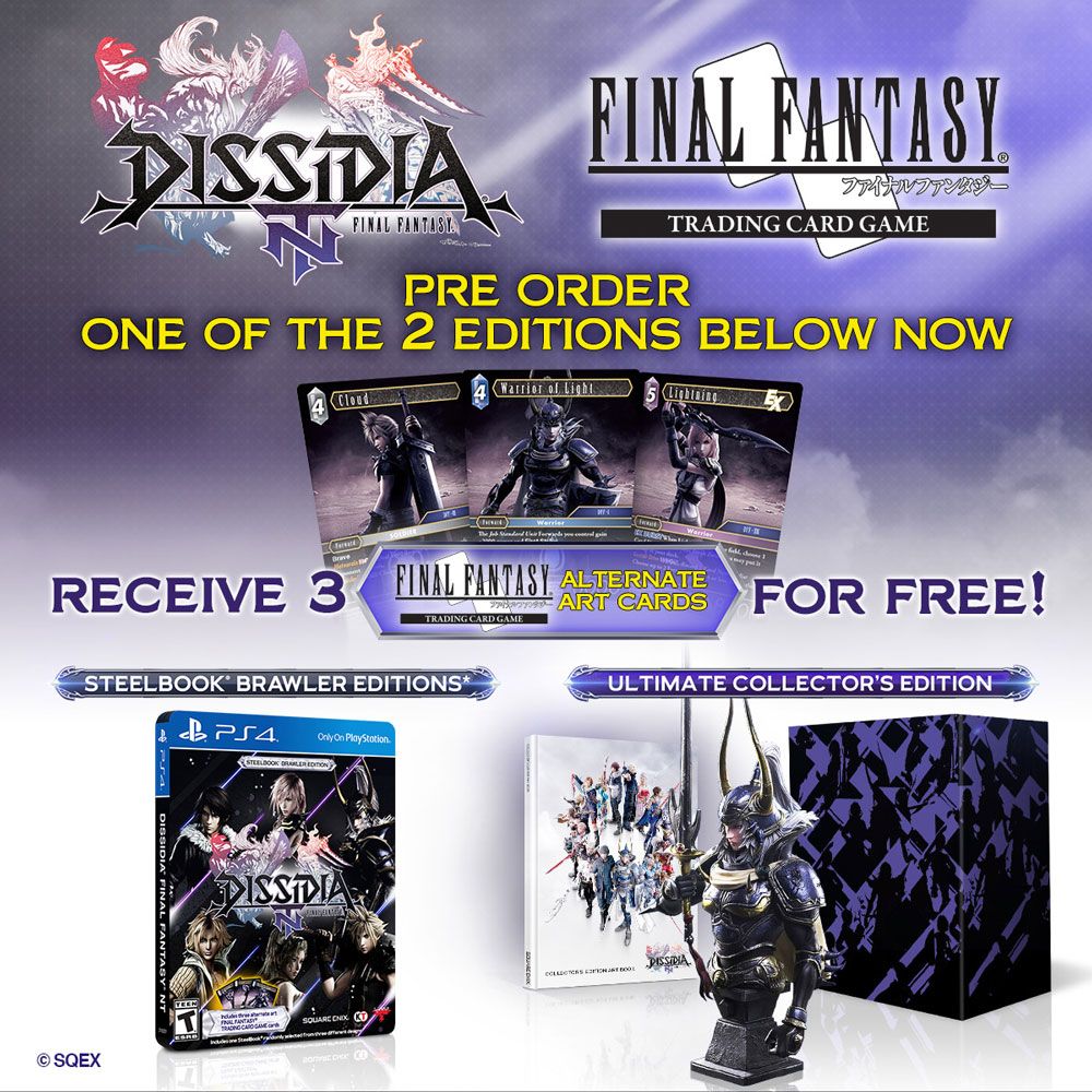 Dissidia Final Fantasy Nt Ultimate Collector S Edition Ps4 Square Enix Store