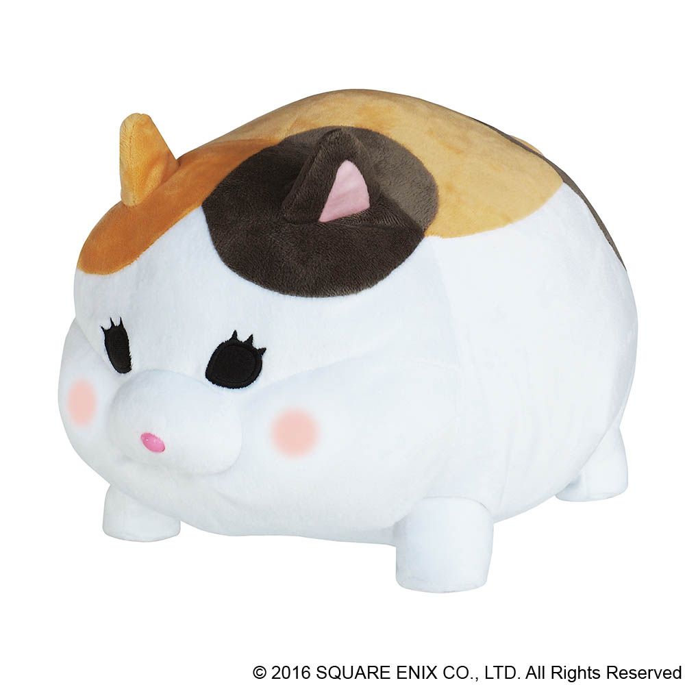 Final Fantasy Xiv Plush Cushion Fat Cat Plush Square Enix Store