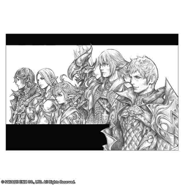 Screenshot for the game FINAL FANTASY Postcard Set Illustrated by TETSUYA NOMURA