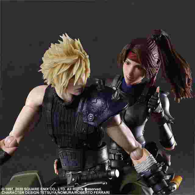 Screenshot for the game FINAL FANTASY® VII REMAKE PLAY ARTS KAI™ Action Figure -JESSIE, CLOUD & MOTORCYCLE SET [ACTION FIGURE]