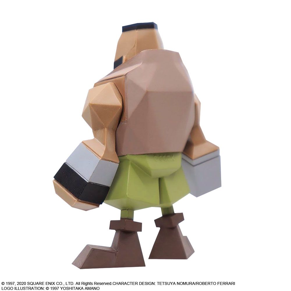 final fantasy vii polygon figure chaser