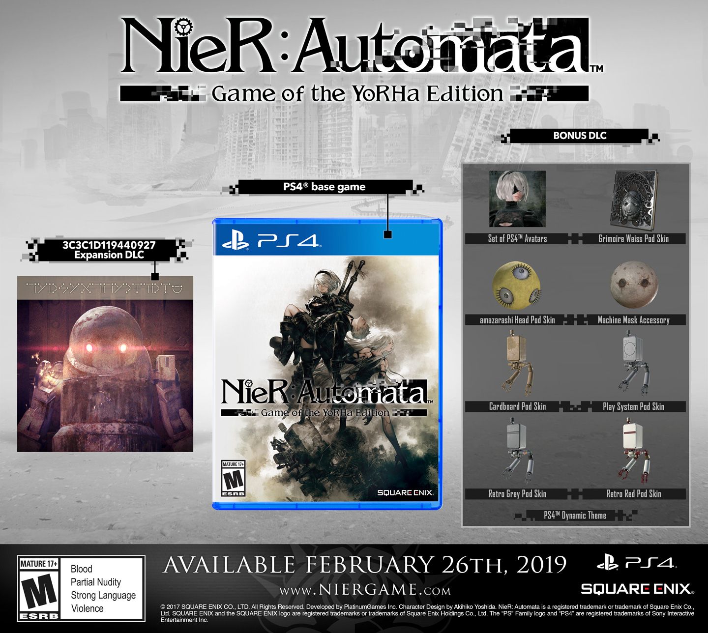 Nier Automata Game Of The Yorha Edition Ps4 Square Enix Store