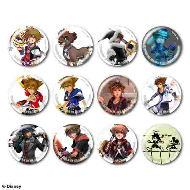 KINGDOM HEARTS / Pin Badge Collection SORA Vol. 1 (DISPLAY) Square
