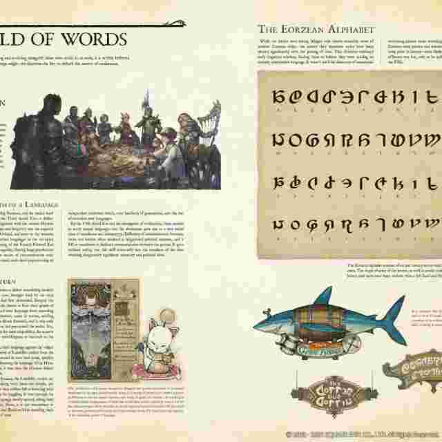 Capture d'écran du jeu Encyclopaedia Eorzea - The World of FINAL FANTASY XIV - Volume II